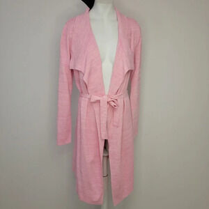 PORTMANS Australia Waterfall Long Stretch  Cardigan Barbie Barbiecore